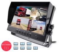 Видеорегистратор 9 дюймов с поддержкой 4 AHD-камер с разрешением экрана 1920х1080 (IPS) на скобе Видеорегистратор 9 дюймов с поддержкой 4 AHD-камер с разрешением экрана 1920х1080 (IPS) на скобе