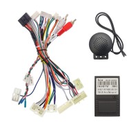 Комплект проводов для установки магнитолы в Toyota Mark X 2005 - 2009 (для авто с монитором) Комплект проводов для установки магнитолы в Toyota Mark X 2005 - 2009 (для авто с монитором)