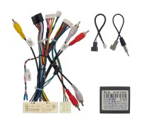 Комплект проводов для установки магнитолы в Hyundai, Kia 2017+ (основной, антенна, CAN, CAM, 360) Комплект проводов для установки магнитолы в Hyundai, Kia 2017+ (основной, антенна, CAN, CAM, 360)