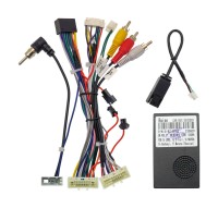 Комплект проводов для установки магнитолы в Nissan 2014 - 2020 (осн., ант., мультируль, CAN, CAM360) RZC Комплект проводов для установки магнитолы в Nissan 2014 - 2020 (осн., ант., мультируль, CAN, CAM360) RZC