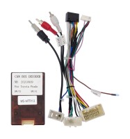 Комплект проводов для установки магнитолы в Toyota 2003-2013 (основной, антенна, мультируль, CAN, AMP) Комплект проводов для установки магнитолы в Toyota 2003-2013 (основной, антенна, мультируль, CAN, AMP)