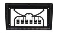 Монтажная рамка универсальная для установки  дисплея 10 дюймов в посадочное место 2-DIN Монтажная рамка универсальная для установки  дисплея 10 дюймов в посадочное место 2-DIN