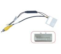 Адаптер 24 pin подключения заводской видеокамеры KIA, Hyundai к универсальной магнитоле Адаптер 24 pin подключения заводской видеокамеры KIA, Hyundai к универсальной магнитоле