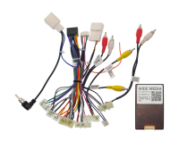 Комплект проводов для установки магнитолы в Toyota / Lexus 2003 - 2013 (осн, ант, м/руль, AVC-LAN, AMP) Комплект проводов для установки магнитолы в Toyota / Lexus 2003 - 2013 (осн, ант, м/руль, AVC-LAN, AMP)