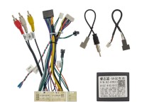 Комплект проводов для установки магнитолы в Hyundai, Kia 2017+ (основной, антенна, CAN, CAM) RZC Комплект проводов для установки магнитолы в Hyundai, Kia 2017+ (основной, антенна, CAN, CAM) RZC