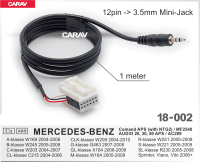 Адаптер подключения AUX для MERCEDES-BENZ 12 pin Адаптер подключения AUX для MERCEDES-BENZ 12 pin